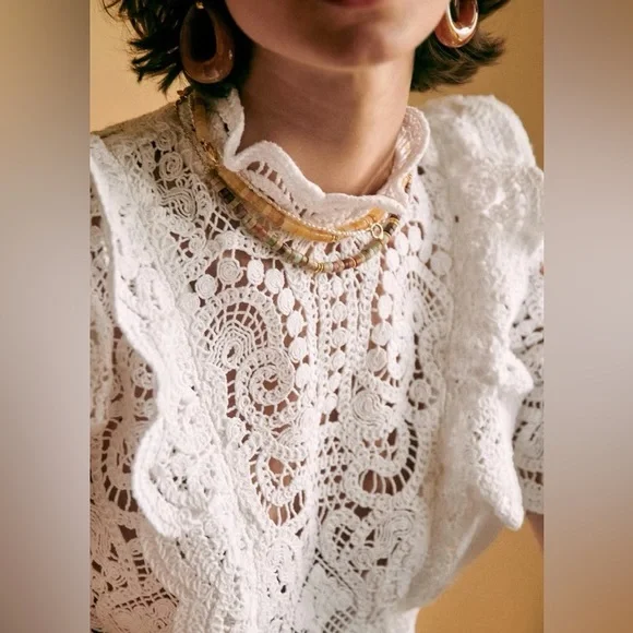 Sezane Paulleta Blouse. 36 - Picture 2 of 11